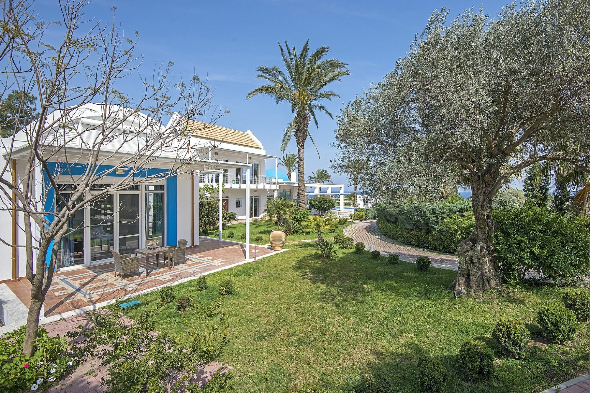 Grande Dame Villa Of Rhodes Asgourou ภายนอก รูปภาพ