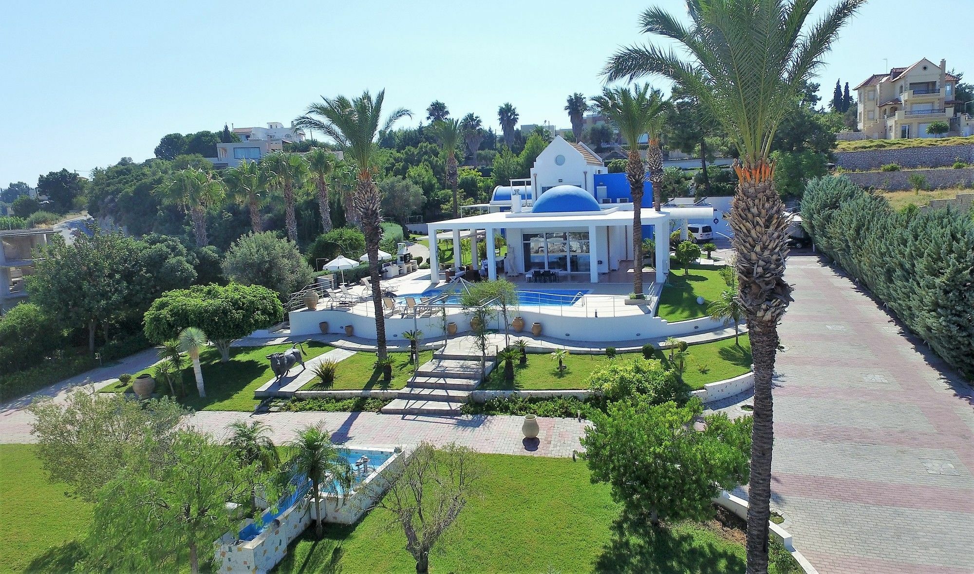 Grande Dame Villa Of Rhodes Asgourou ภายนอก รูปภาพ